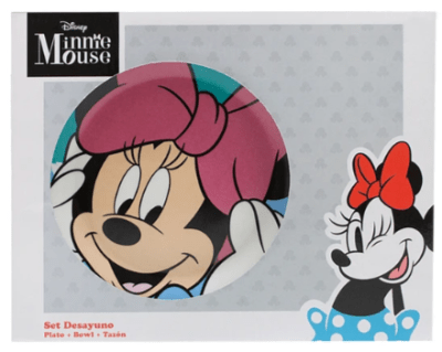 SET DESAYUNO MINNIE MOUSE 3 PCS