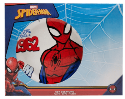 SET DESAYUNO SPIDERMAN 3 PCS