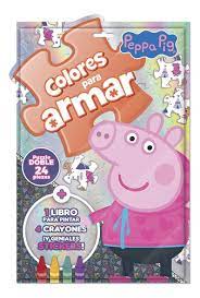 COLORES PARA ARMAR PEPPA PIG