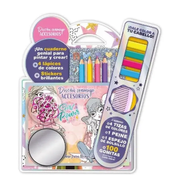 DISEÑA CONMIGO ACCESORIOS GIRL POWER