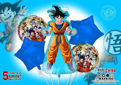 GLOBO FOIL GOKU 5 PCS