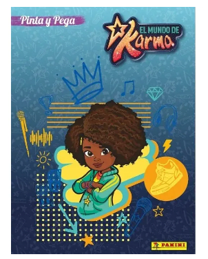 PINTA Y PEGA EL MUNDO DE KARMA N.39