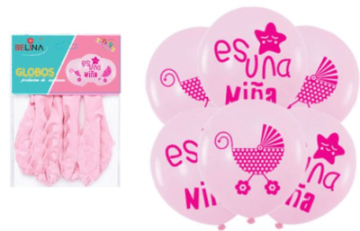 SET GLOBO ES UNA NIÑA 6 UND R12