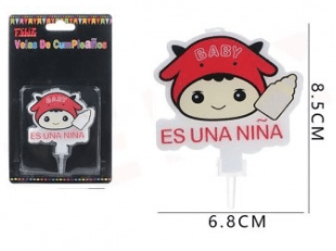 VELA ES UNA NIÑA 1 UND