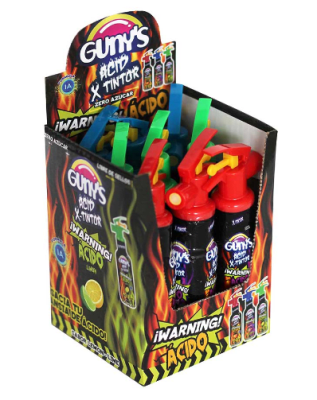 GUNYS ACID X-TINTOR 25 ML DISPLEY DE 9 UND