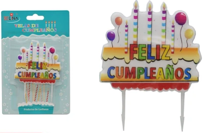 VELA FELIZ CUMPLEAÑOS 1 UNI