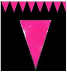 BANDERIN FLUOR FUCSIA