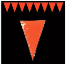 BANDERIN FLUOR NARANJO