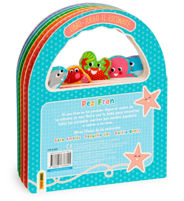 LIBRO - JUEGO EL ESCONDITE LAS AVENTURAS EN EL FONDO DEL MAR DEL PEZ FRAN