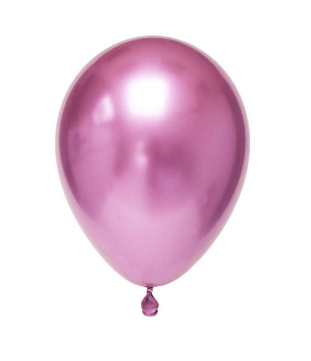 SET GLOBOS CRHOMADO VIOLETA 25 UND
