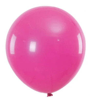 GLOBO LISO FUCSIA 25 UND R12