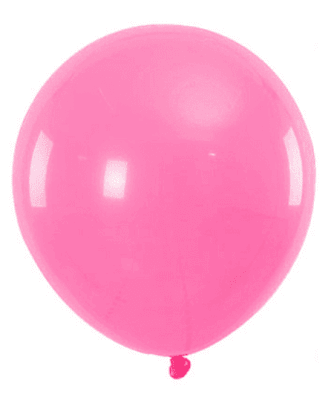 SET GLOBOS FUCSIA 25 UND 25 CM