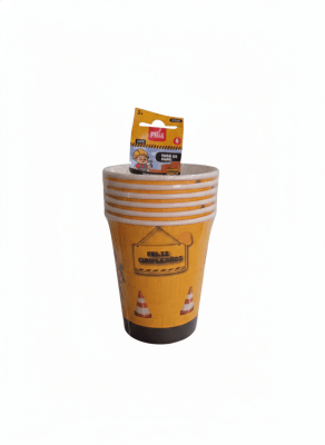 SET VASOS MAQUINARIA 6 UND