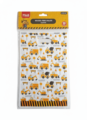SET BOLSAS PARA DULCES MAQUINARIA 10 UND