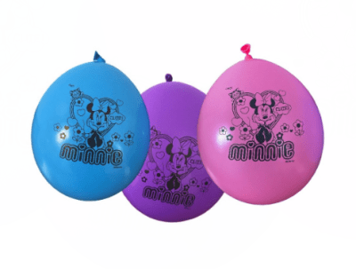 SET GLOBOS MINNIE 12 UND