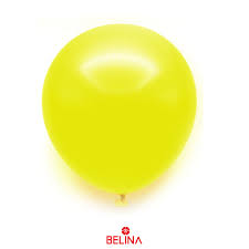 GLOBO LISO AMARILLO 25 UND R12