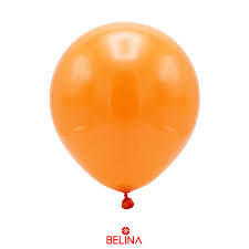 GLOBOS DE LATEX 30 CM ANARANJADO 25 PCS