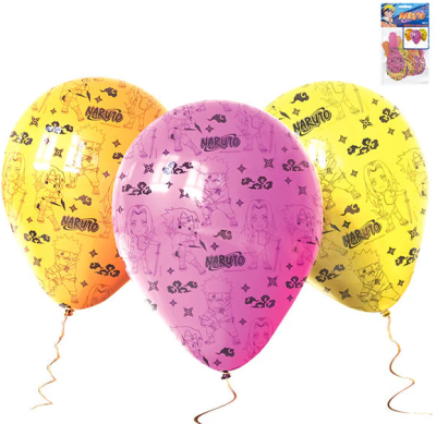 GLOBO IMPRESO NARUTO X 12 UND