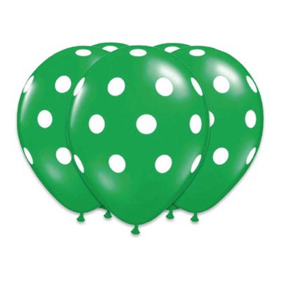 GLOBO POLKA VERDE 25UN