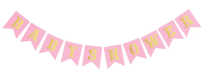 GUIRNALDA BABY SHOWER ROSADO