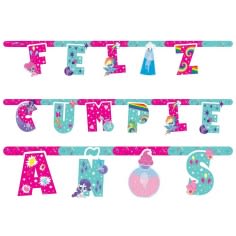 GUIRNALDA FELIZ CUMPLEAÑOS MY LITTLE PONY 1.6 M