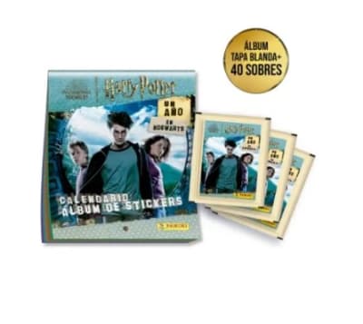 PACK ALBUM + 40 SOBRES HARRY POTTER CALENDARIO