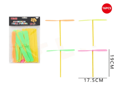 JUGUETE PARA PIÑATA LANZA HÉLICE 16 PCS