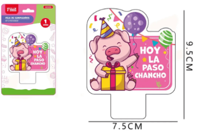 VELA HOY LA PASO CHANCHO 1 UND