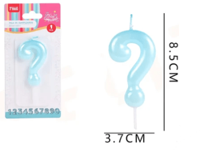 VELA ? AZÚL NACARADO 1 UND