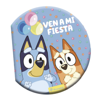 SET INVITACIONES BLUEY 6 UND