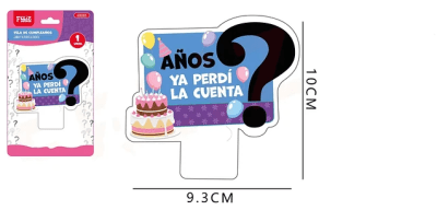 VELA AÑOS? PERDÍ LA CUENTA 1 UND