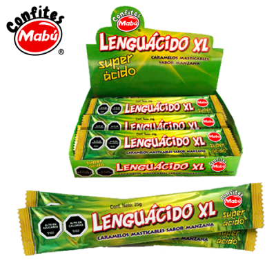 LENGUACIDO XL SABOR MANZANA 24 UND