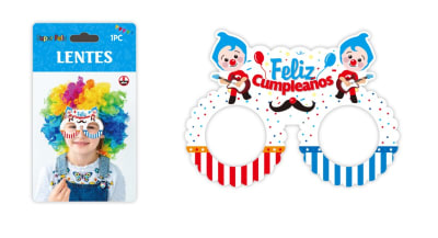 LENTES PARA INVITADOS PAYASO PLIM PLIM 1 UND
