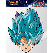SET MASCARAS DRAGON BALL 6 UND
