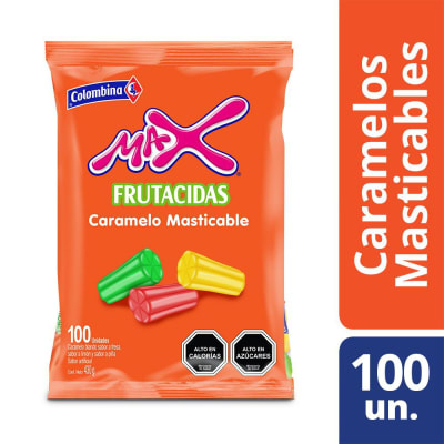 MASTICABLE MAX FRUTACIDAS 100 UND