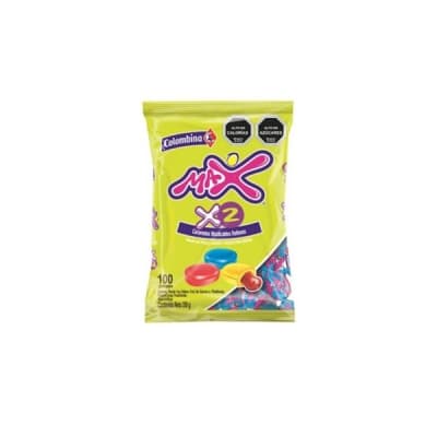 CARAMELO MAX 2 X 100 UND