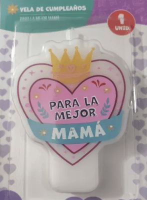 VELA PARA LA MEJOR MAMA 1 UND