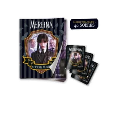 PACK ALBUM + 40 SOBRES MERLINA