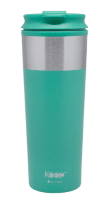 MUG METÁLICO KEEP TURQUESA