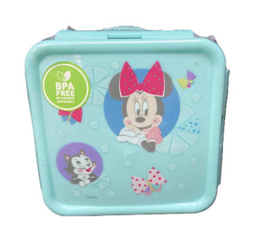 HERMÉTICO CUADRADO MINNIE 500 ML