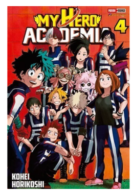MANGA MY HERO ACADEMIA TOMO 4