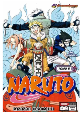 MANGA NARUTO TOMO 5