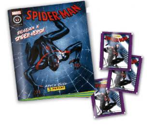 PACK ALBUM + 40 SOBRES  SPIDERMAN 2023 SPIDERVERSE