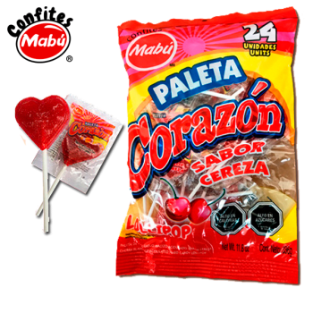 PALETA CORAZON 24 UND