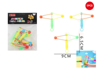 JUGUETE PARA PIÑATA PELOTAS CHOCADORAS 5 PCS