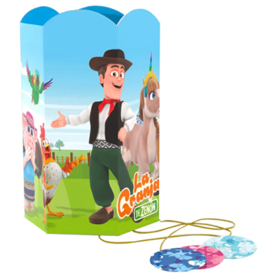 PIÑATA HEXAGONAL LA GRANJA DE ZENON 1 UND