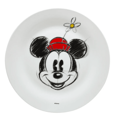 PLATO LOZA 24 CM MINNIE