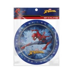 SET 6 PLATOS SPIDERMAN