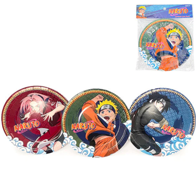 PLATO NARUTO X 6 UND