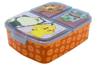 LONCHERA 3 COMPARTIMIENTOS POKEMON